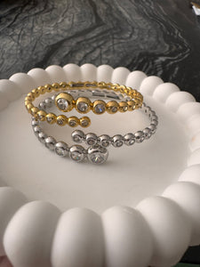 Bezel Bangle & Bracelet